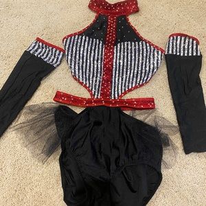 Jazz or tap dance costume child large
